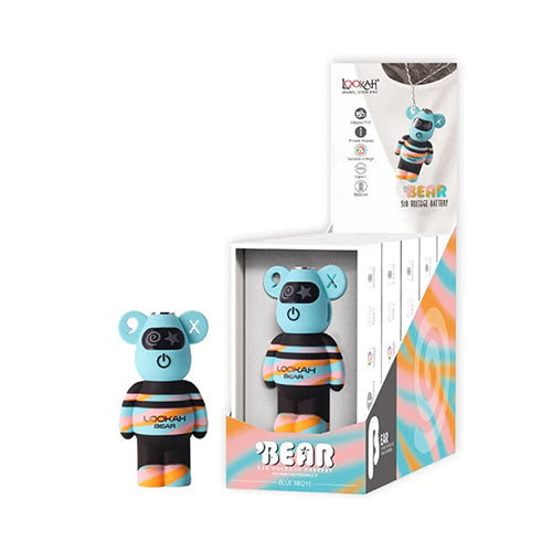 Lookah Bear - Blue Tiedye
