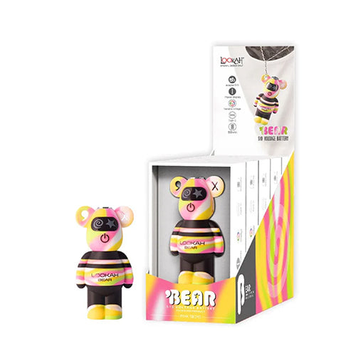 Lookah Bear - Pink Tiedye