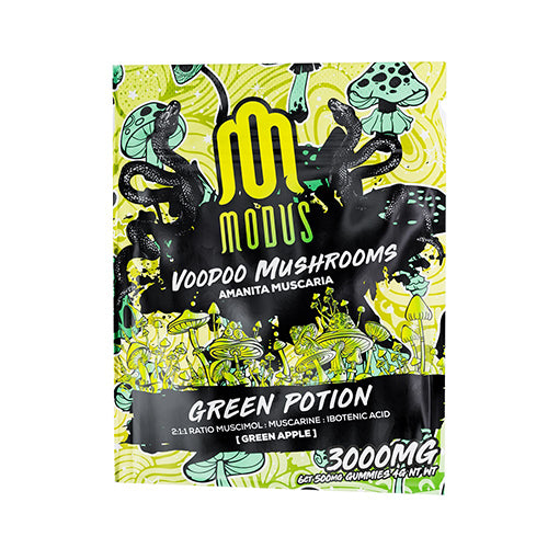 Modus Amanita Muscaria Voodoo Gummies - Green Potion