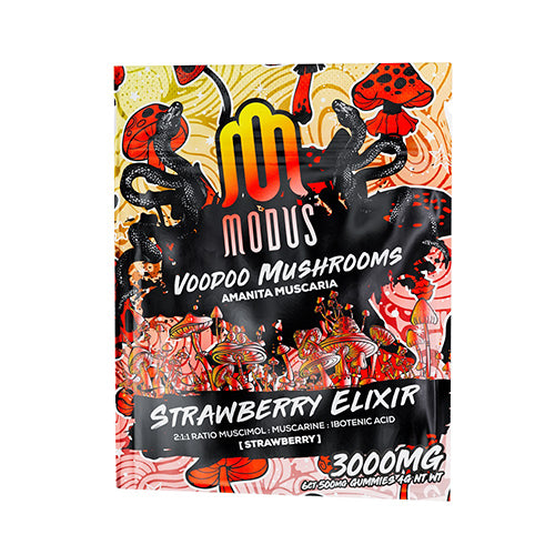 Modus Amanita Muscaria Voodoo Gummies - Strawberry Elixir