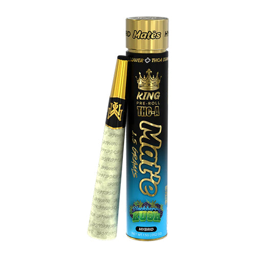 Muha Meds Mates THC-A King Pre-Rolls - Blackberry Kush