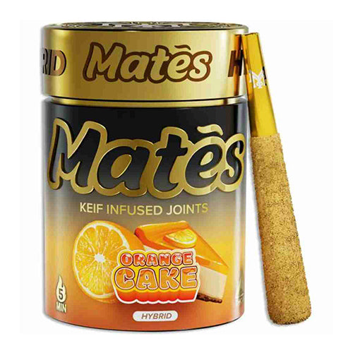 Muha Meds Mates THC-A Pre-Rolls - Orange Cake