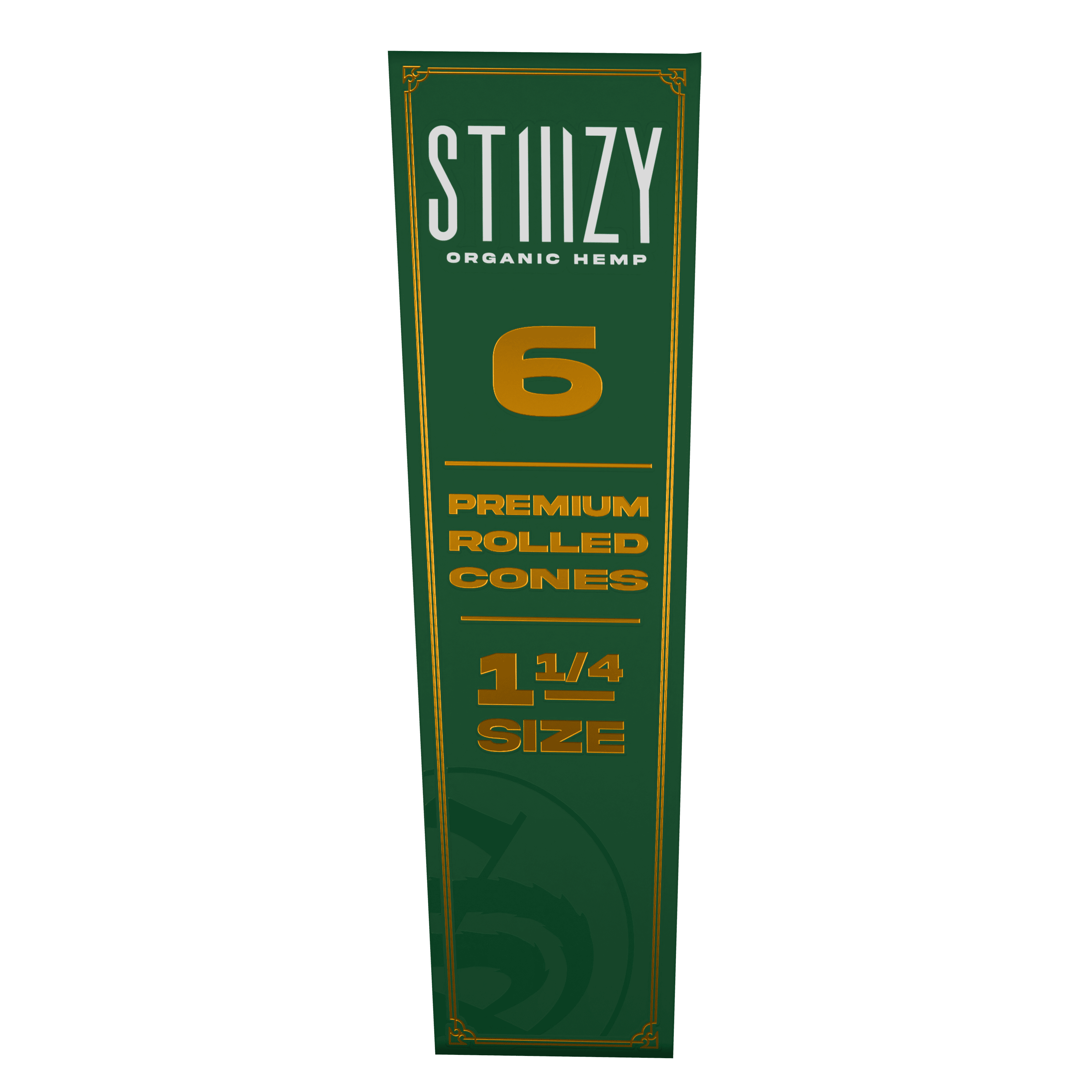 STIIIZY Paper Cones 1¼ Size - Organic Hemp