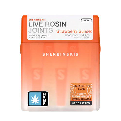 Sherbinskis Live Rosin Pre-Rolls 0.5g