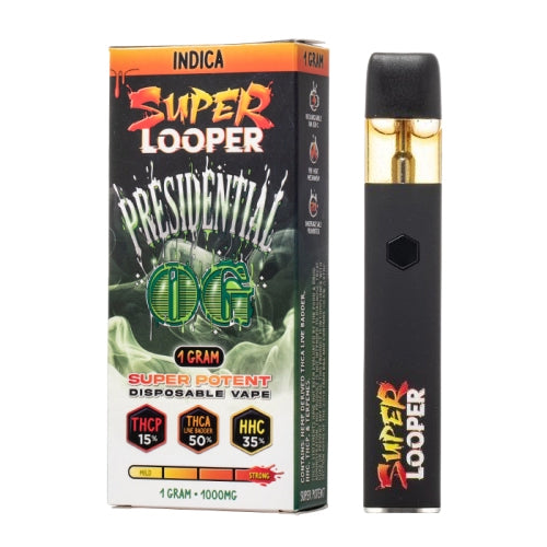 Looper Super Looper Disposable Vape | 1 Gram Looper Super Looper Disposable Vape | 1 Gram