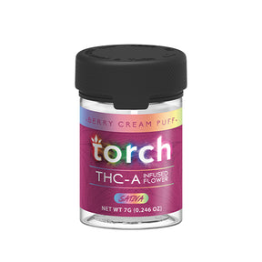 Torch THC-A Flower Berry Cream Puff