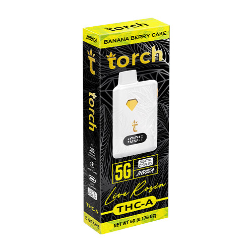 Torch THC-A Live Rosin Disposable Vape | 5 Grams