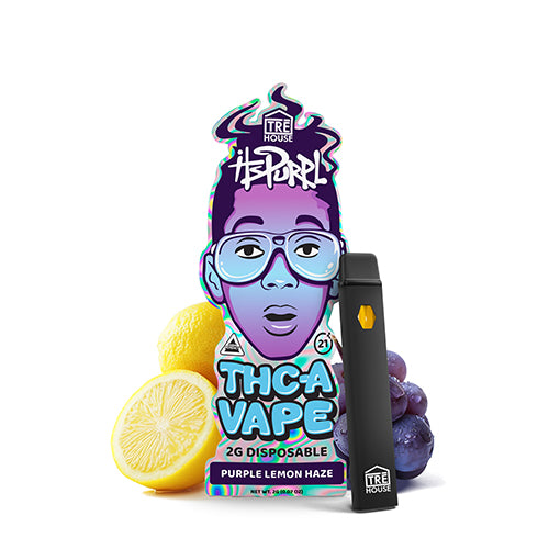 Tre House ItsPurpl THC-A Vape $18.99 Tre House ItsPurpl THC-A Vape $18.99