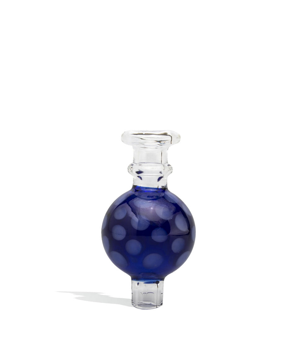 American Colored Carb Cap for Flat Top Bangers glass carb cap dab rig on white background