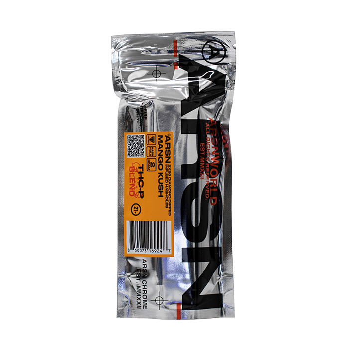 ArsnWorld Diamond Dipped THC-P Pre-Rolls Mango Kush