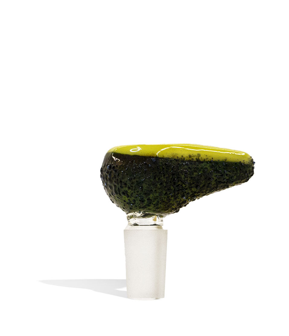 Empire Glassworks Avocadope 14mm Bowl glass bowl piece bong on white background