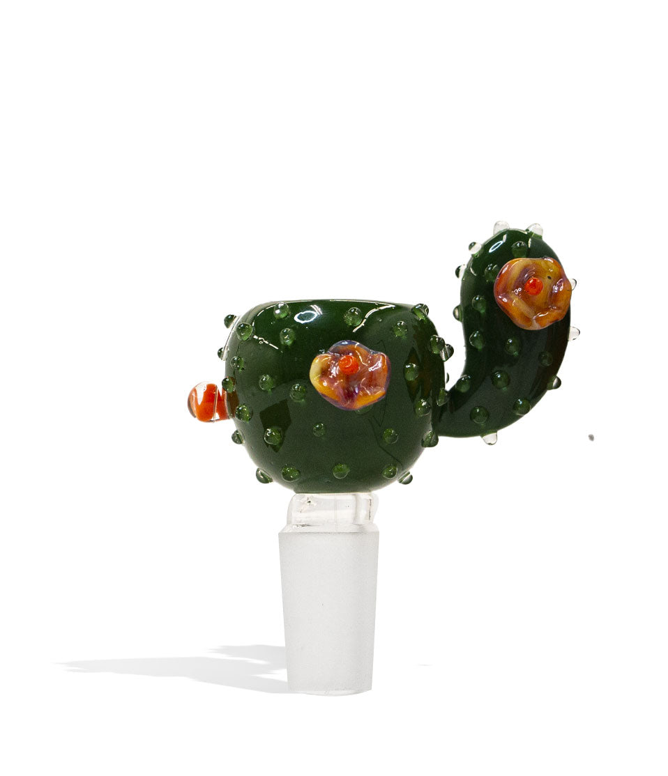 Empire Glassworks Cactus 14mm Bowl glass bowl piece bong on white background
