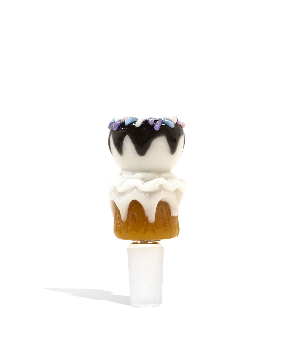 Empire Glassworks Ice Cream Cone 14mm Bowl glass bowl piece bong on white background