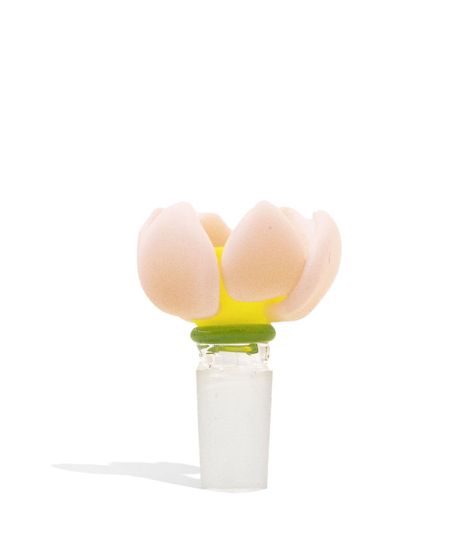 Empire Glassworks Lotus 14mm Bowl glass bowl piece bong on white background