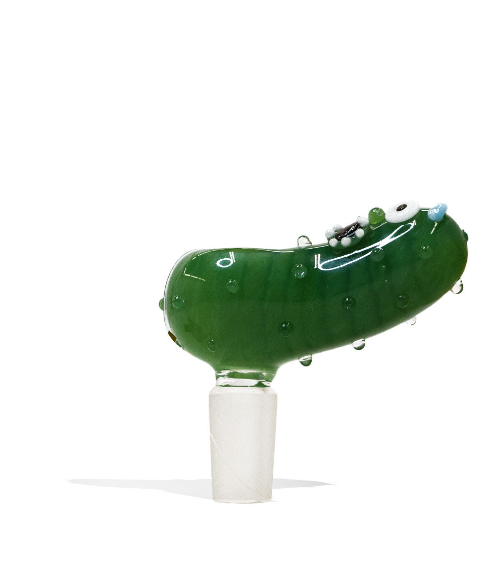 Empire Glassworks Scary Terry 14mm Bowl glass bowl piece bong on white background