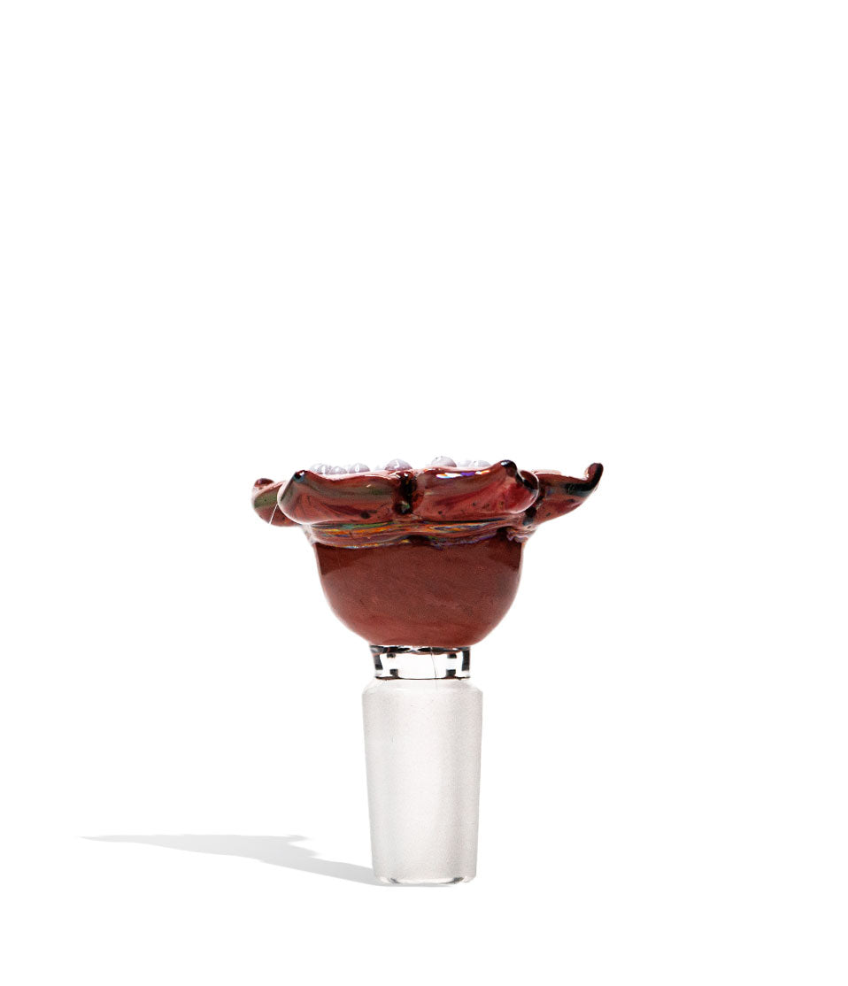 Empire Glassworks Stranger Flower 14mm Bowl glass bowl piece bong on white background