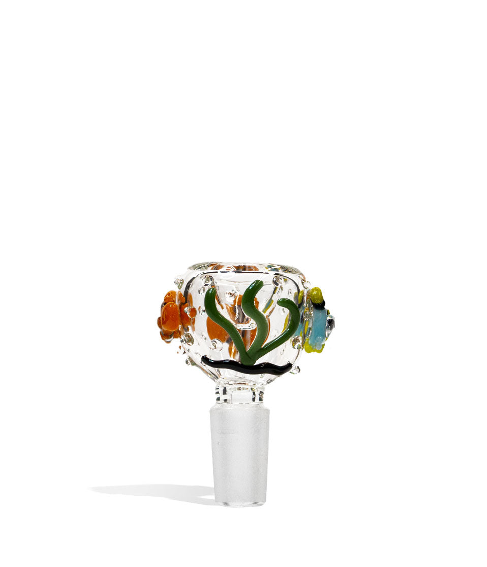 Empire Glassworks Under the Sea 14mm Bowl glass bowl piece bong on white background