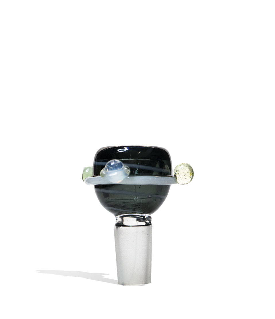 Empire Glassworks UV Galactic 14mm Bowl glass bowl piece bong on white background