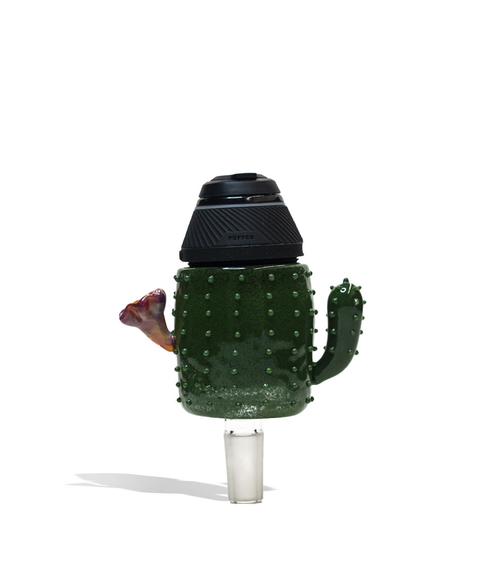 Empire Glassworks Cactus 14mm Male Puffco Proxy Attachment glass accessory on white background