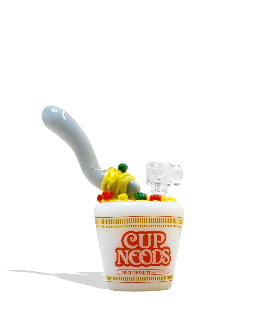 Empire Glassworks Cup Noods Mini Rig glass dab rig concentrate pipe on white background