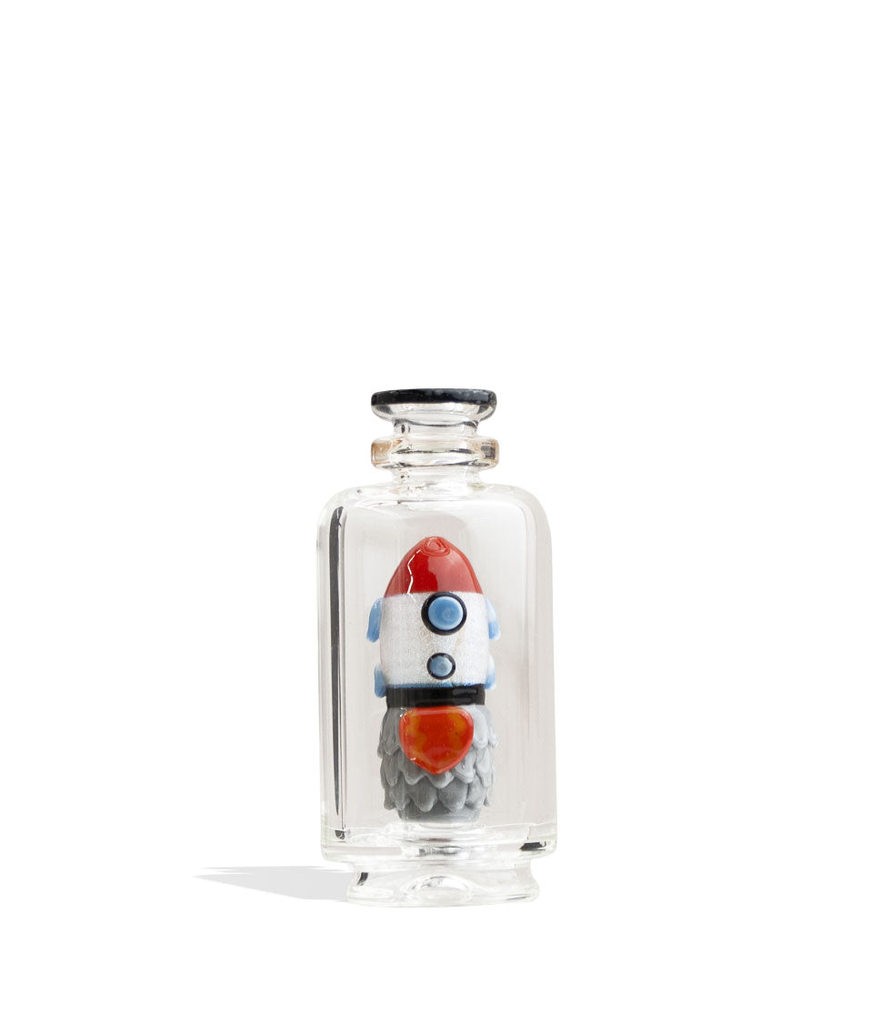 Empire Glassworks Custom Peak Top Rocket Ship glass accessory on white background