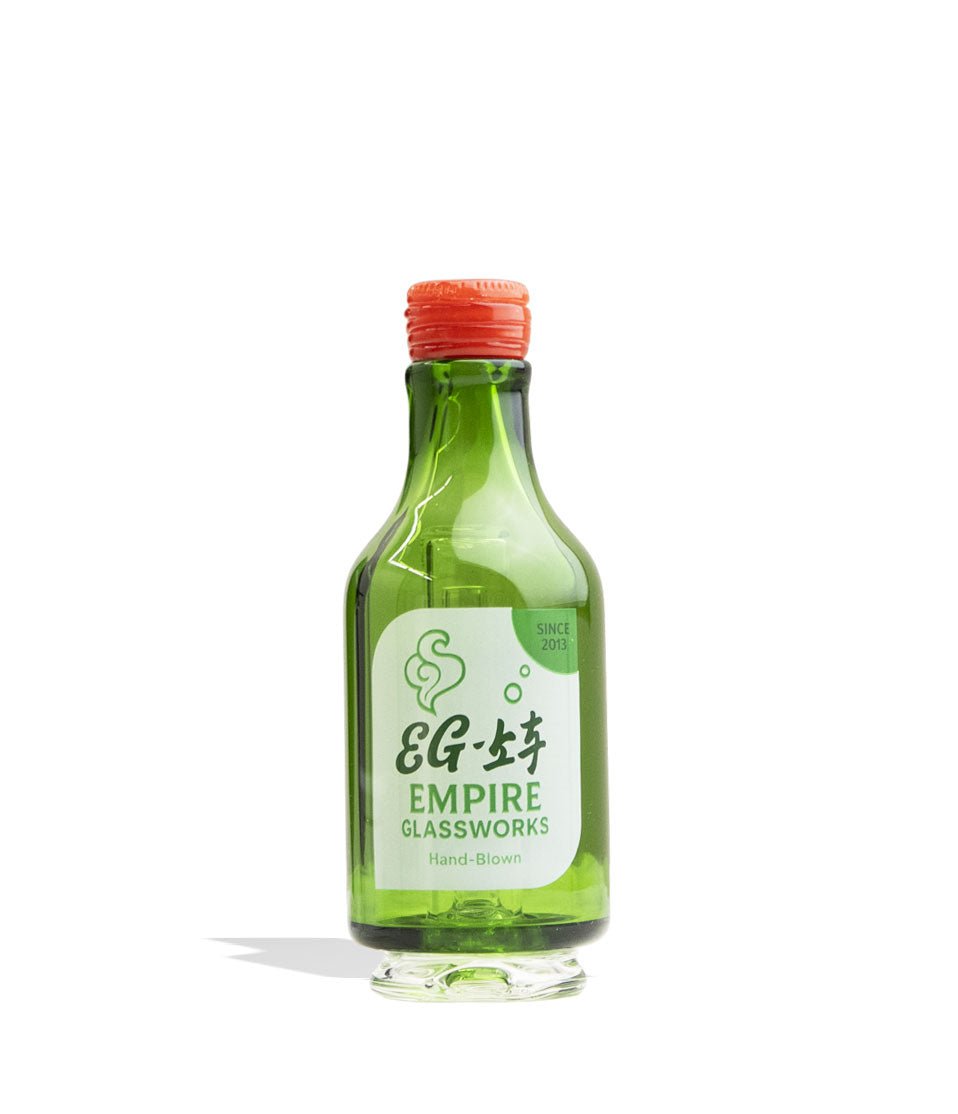 Empire Glassworks Custom Peak Top Soju Bottle glass accessory on white background