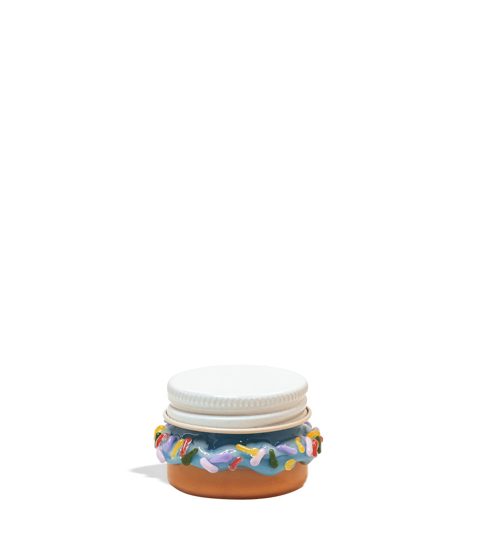 Empire Glassworks Donut Terp Jar stash storage accessory on white background
