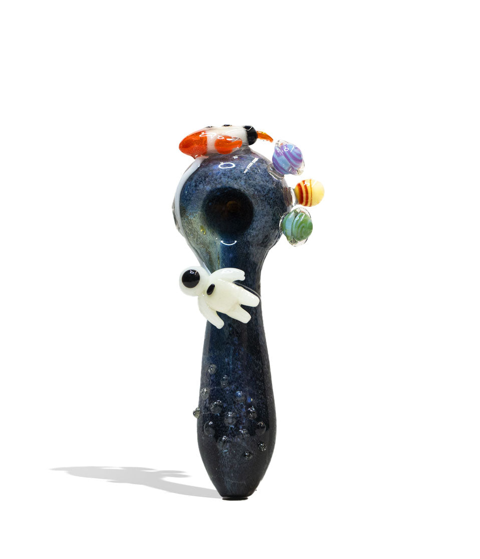 Empire Glassworks Glactic Spoon Hand Pipe glass hand pipe on white background