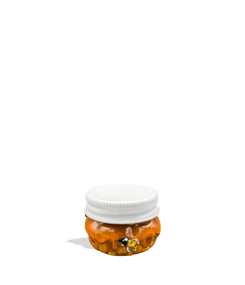 Empire Glassworks Honeycomb Terp Jar stash storage accessory on white background