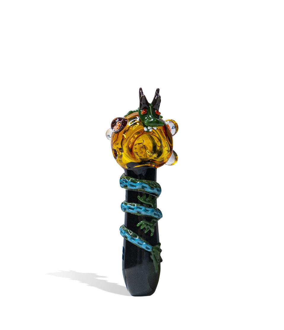 Empire Glassworks Dragon Sphere Spoon Hand Pipe glass hand pipe on white background