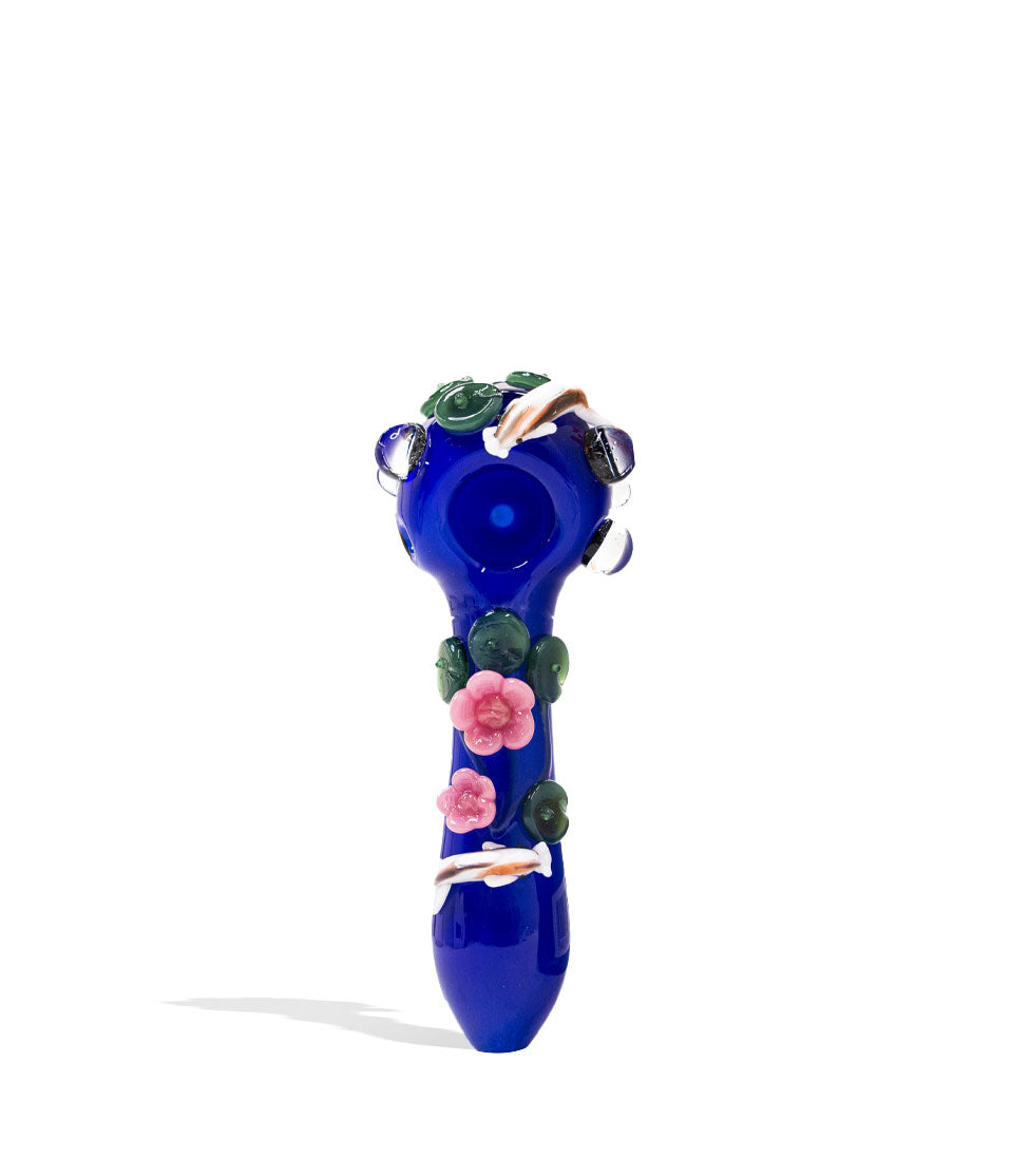 Empire Glassworks Koi Pond Spoon Hand Pipe glass hand pipe on white background