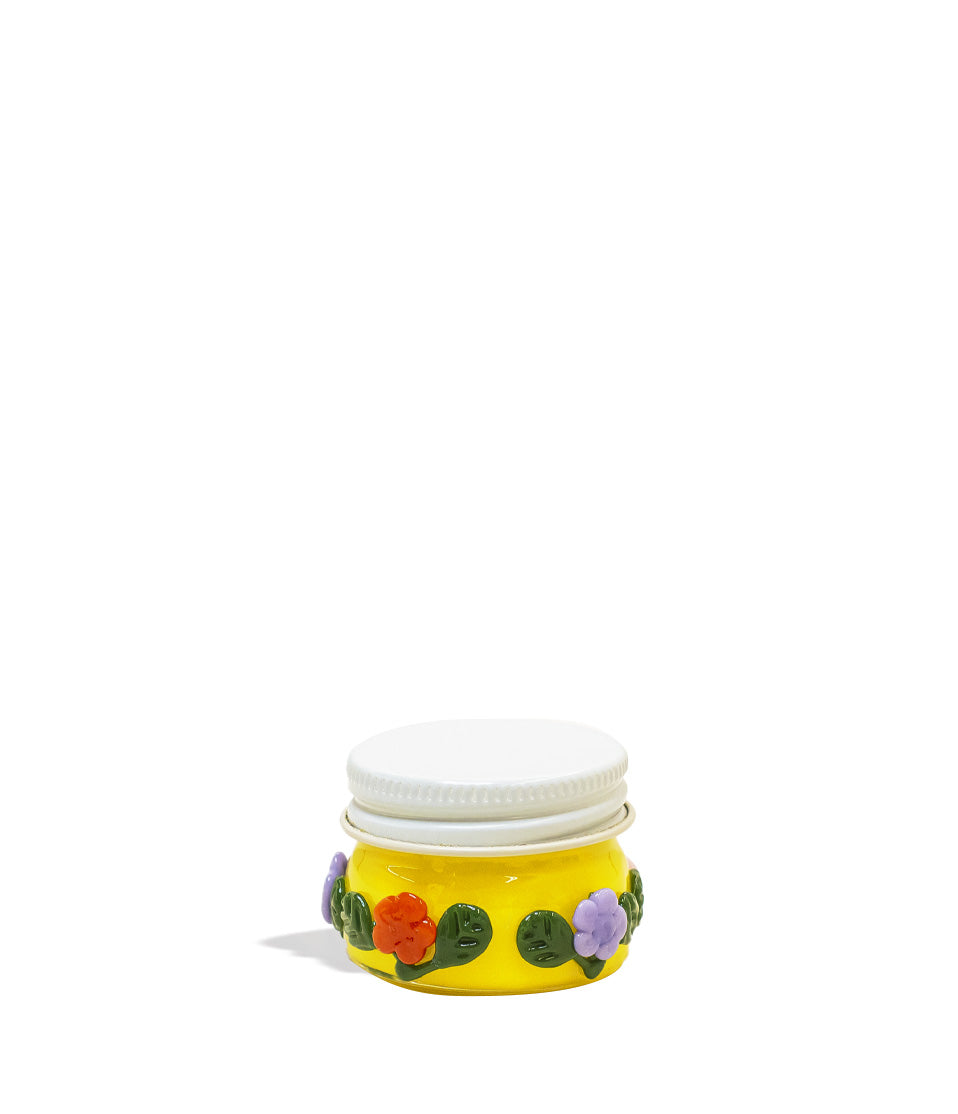 Empire Glassworks Sunshine Garden Terp Jar stash storage accessory on white background