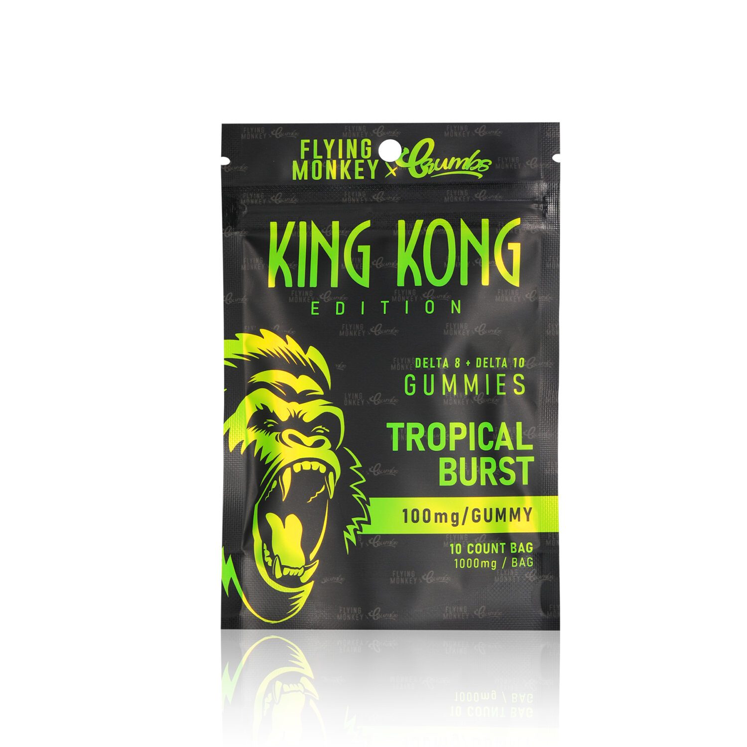 Flying Monkey X Crumbs King Kong Gummies Tropical Burst