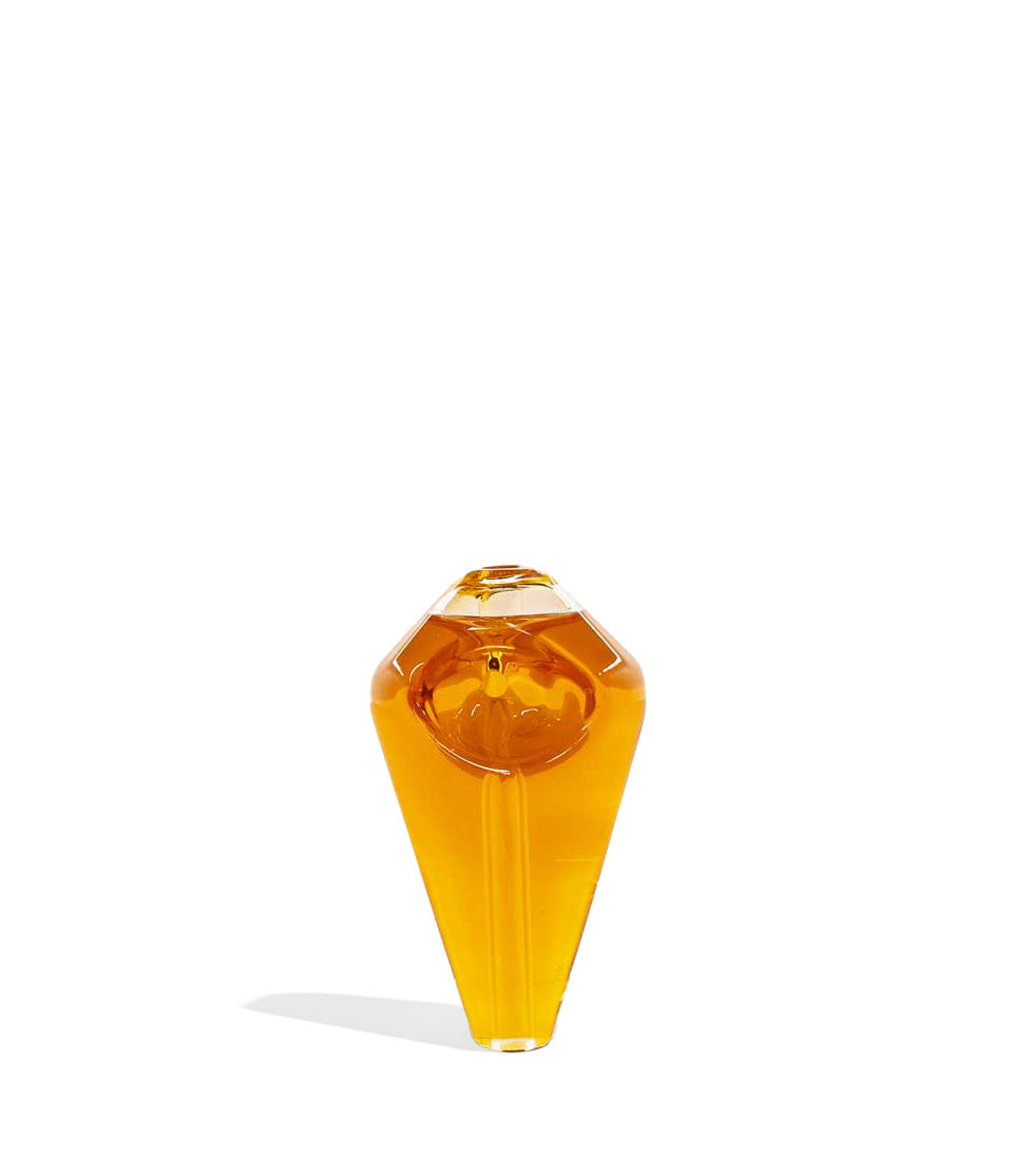 Glycerin Chilled Boro Glass Hand Pipe glass hand pipe on white background