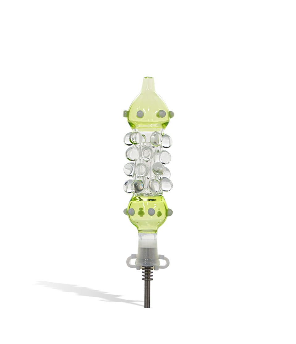 10mm Nectar Collector Set with Quartz Tip and Dab Jar nectar collector concentrate on white background