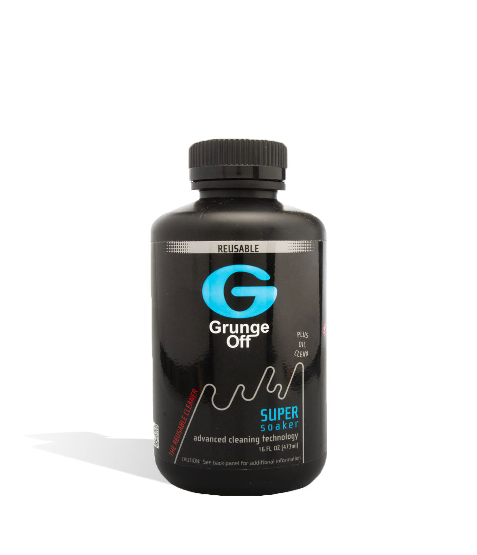 Grunge Off Super Soaker Glass Cleaner glass pipe cleaner cleaning solution on white background