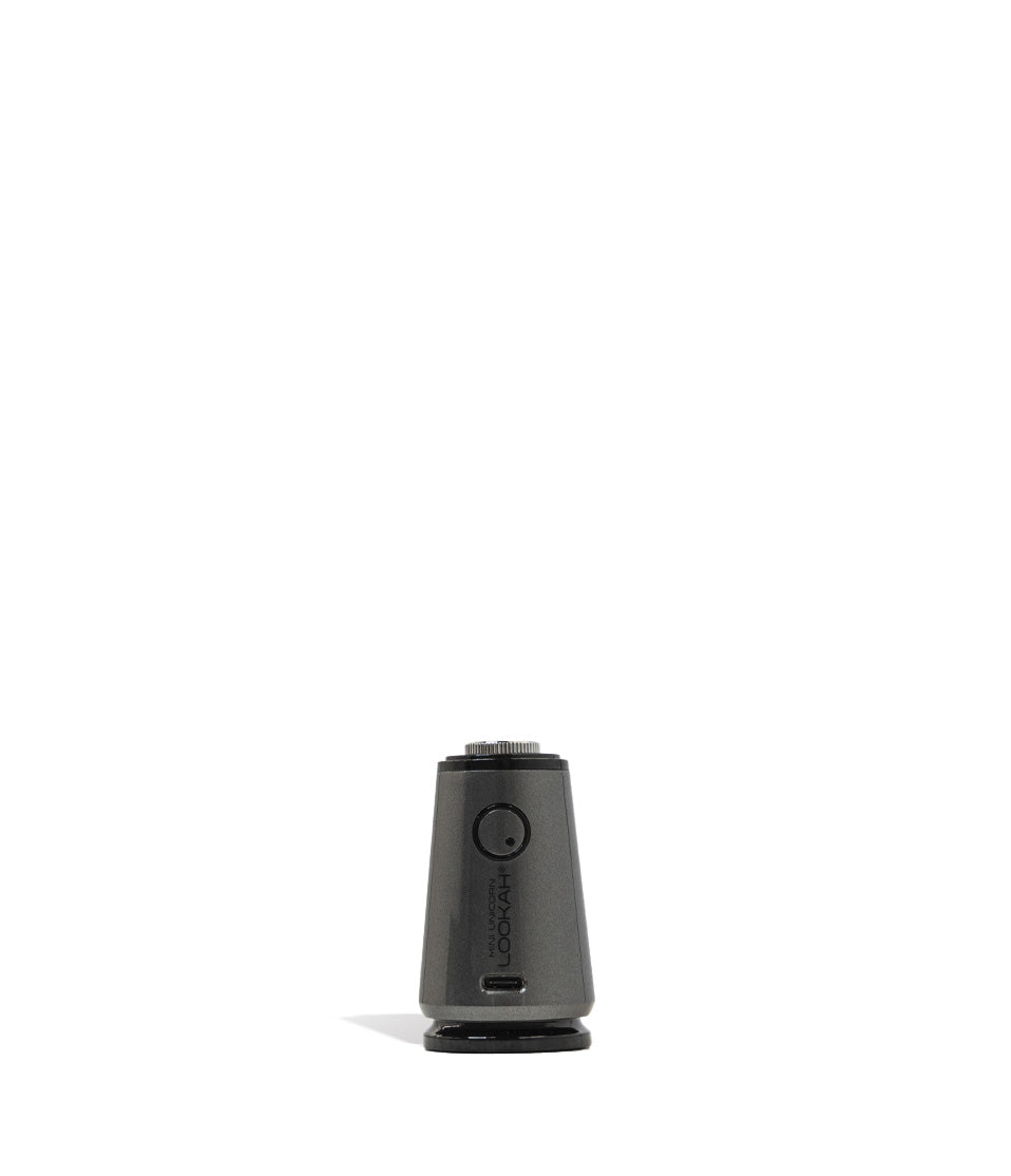 Base view Lookah Unicorn Mini Electric Dab Rig on white background