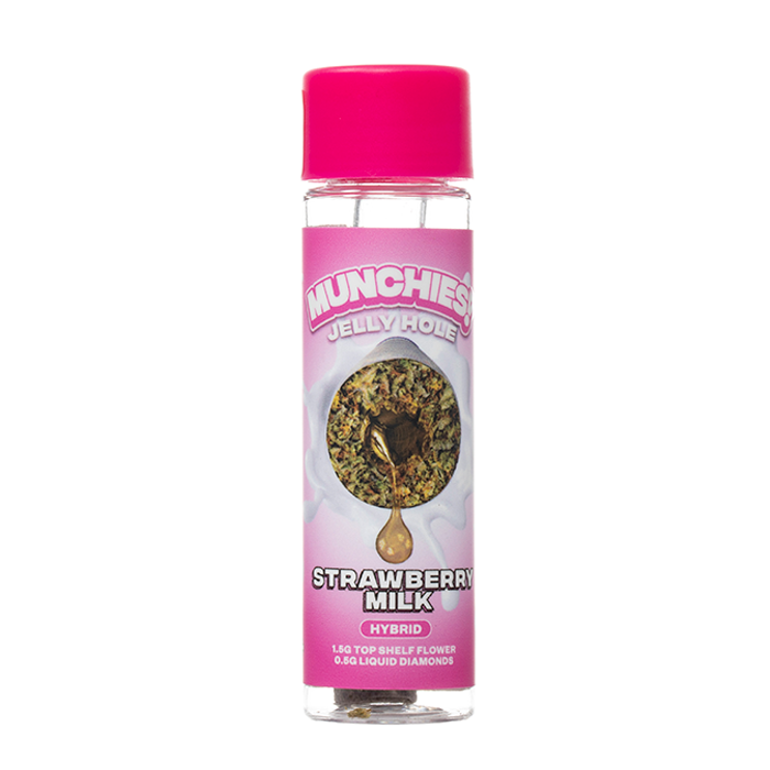 Munchies Jelly Hole Pre-Rolls - Strawberry Milk