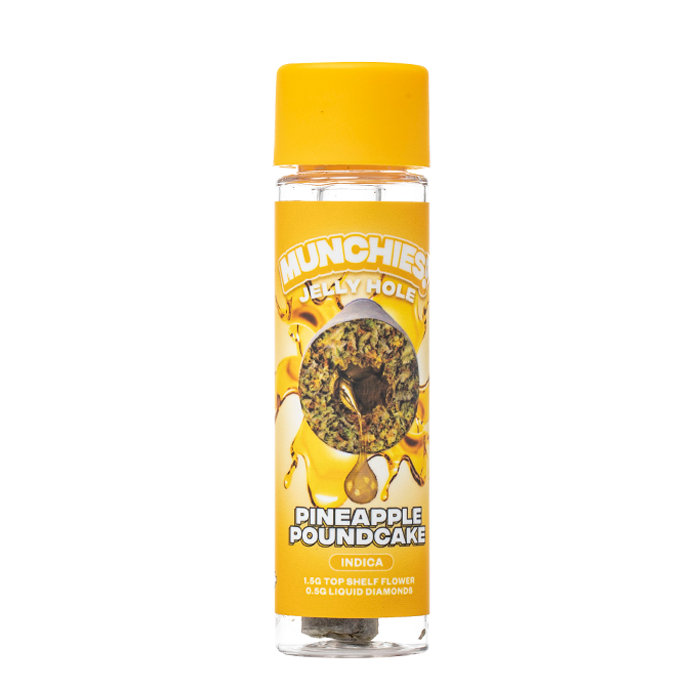 Munchies Jelly Hole Pre-Rolls - Pineapple Poundcake