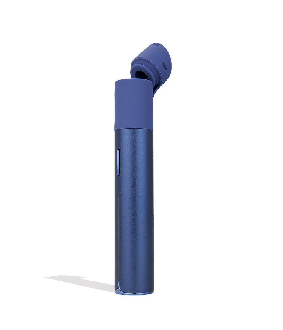 Sapphire Puffco Pivot Mobile Vaporizer opened on white background