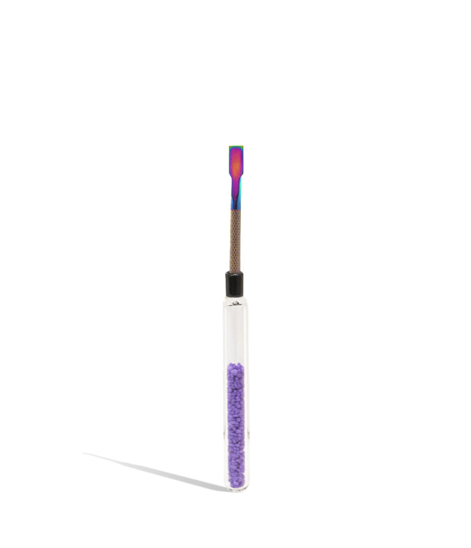 6 Inch Dab Tool With Colored Sand Filled Handle dab tool concentrate accessory on white background