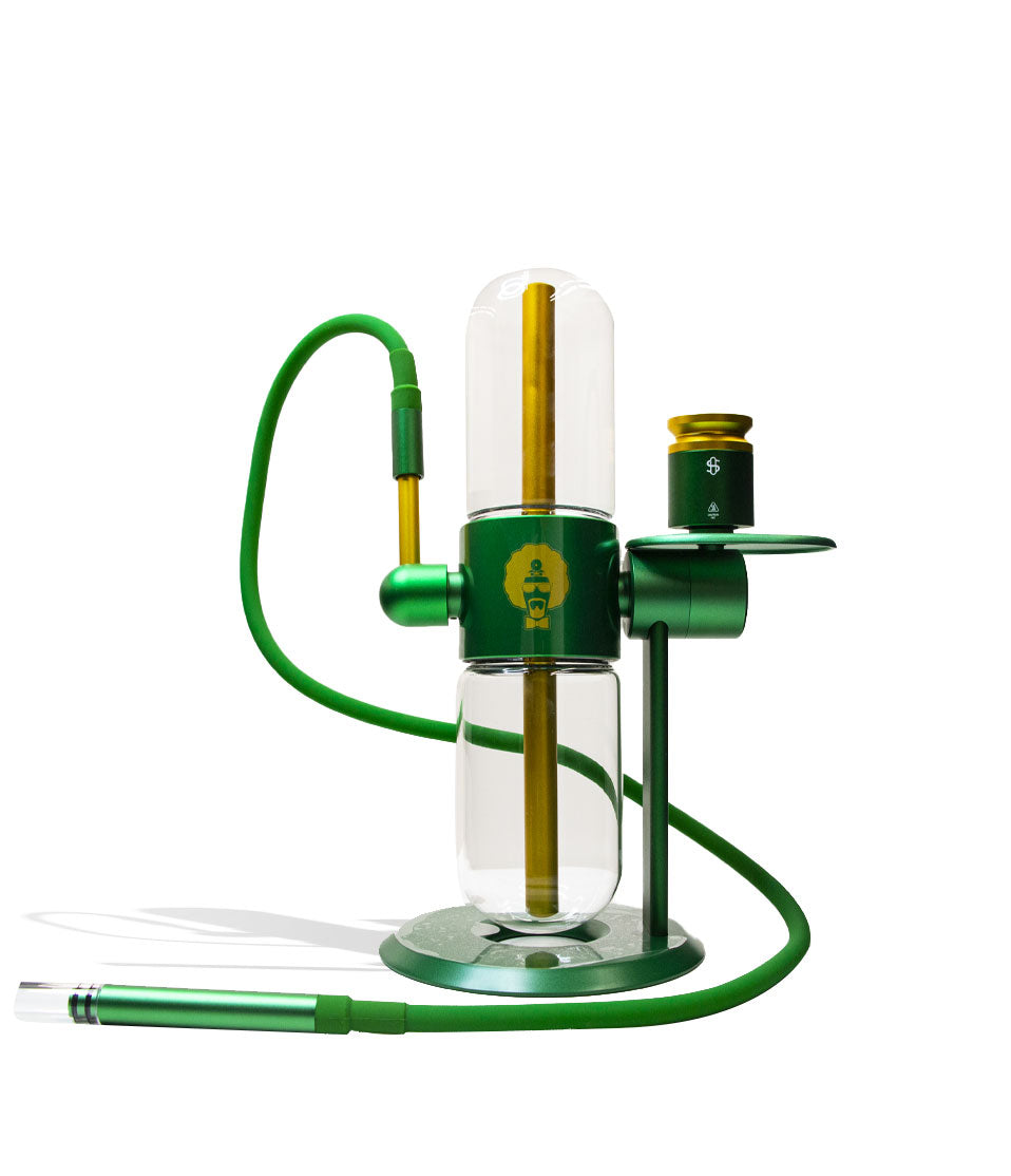 Stundenglass Dr Greenthumb Gravity Infuser glass water pipe bong on white background