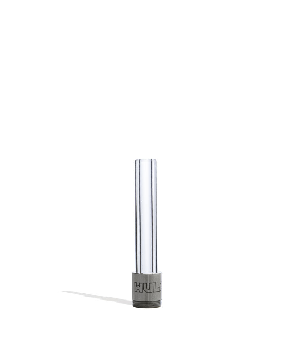 Wulf Mods Timber Stack Water Filtered Nectar Collector Quartz Tip Front View on White Background