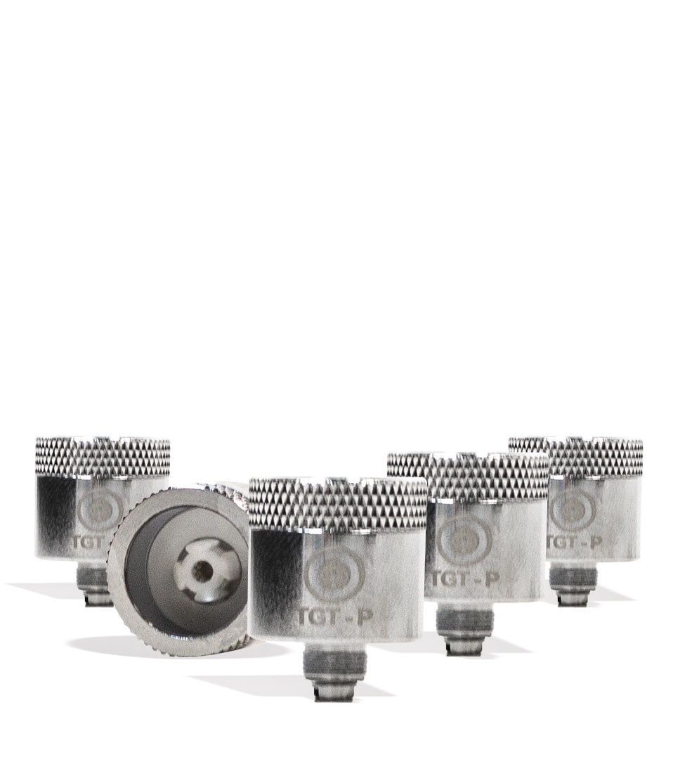 Wulf Mods Pillar TGT Coils 5pk replacement coil for Wulf Mods vape on white background