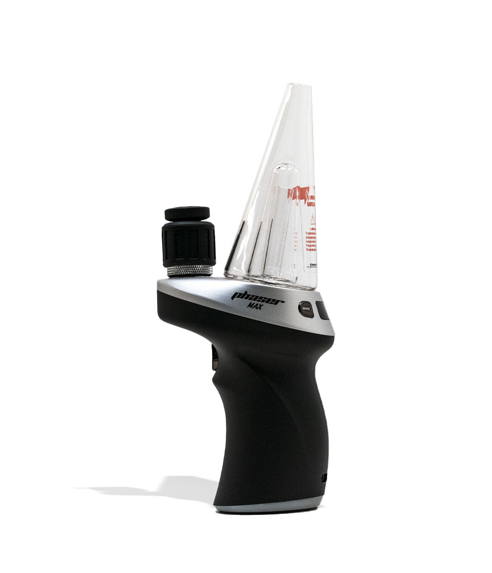 Yocan Black Phaser Max E-Rig electronic dab nail enail on white background