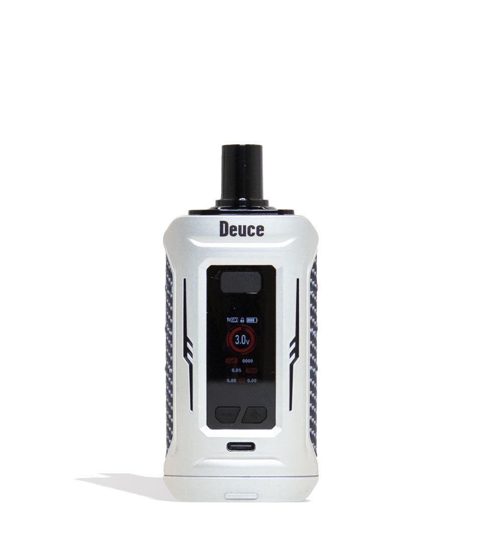 Yocan Deuce Dual Cartridge Battery 510 cartridge battery vape pen on white background