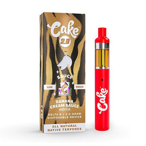 Cake Delta 8 Live Resin Banana Cream Sauce 2.0
