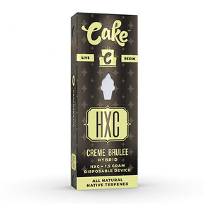 Cake HXC Live Resin Disposable Creme Brulee