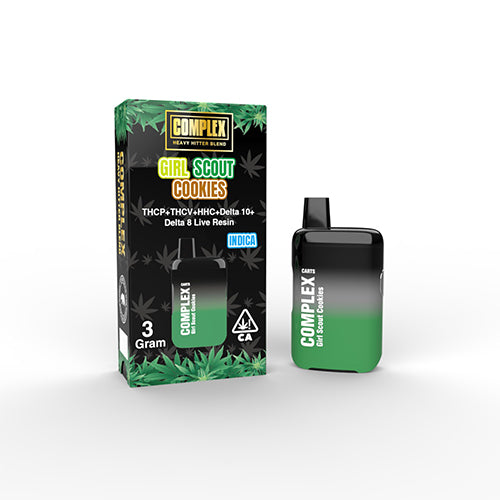 Complex Heavy Hitter Blend Disposable Vape | 3 Grams Complex Heavy Hitter Blend Disposable Vape | 3 Grams