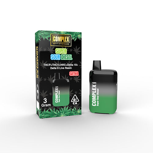 Complex Heavy Hitter Blend Disposable Vape | 3 Grams Complex Heavy Hitter Blend Disposable Vape | 3 Grams